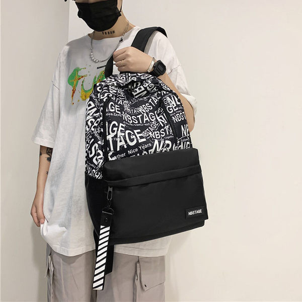 Férfi hátizsák két színben