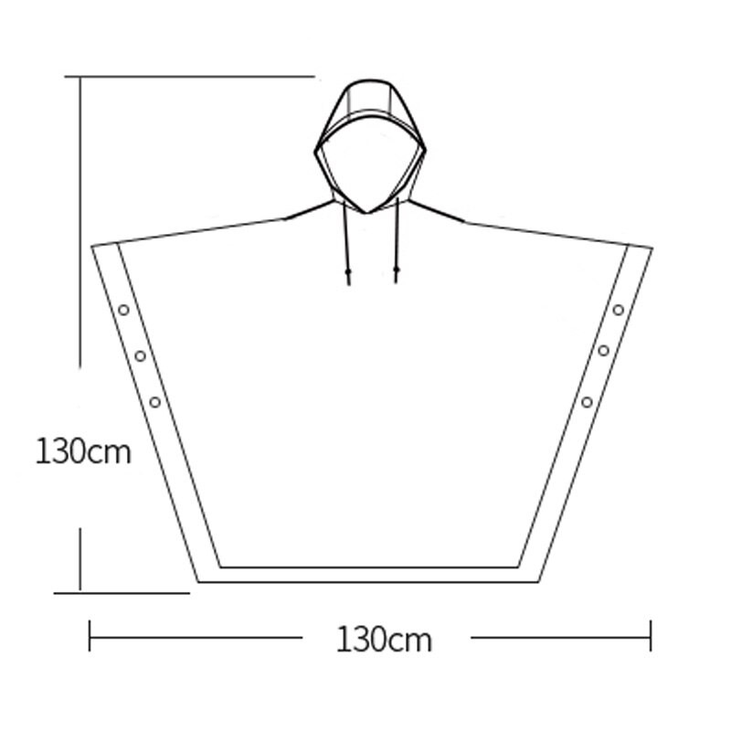 Dámsky pršiplášť, univerzálny pršiplášť, pánsky pršiplášť, nepriepustný chubasquero, nepremokavý pršiplášť s kapucňou, dropshipping