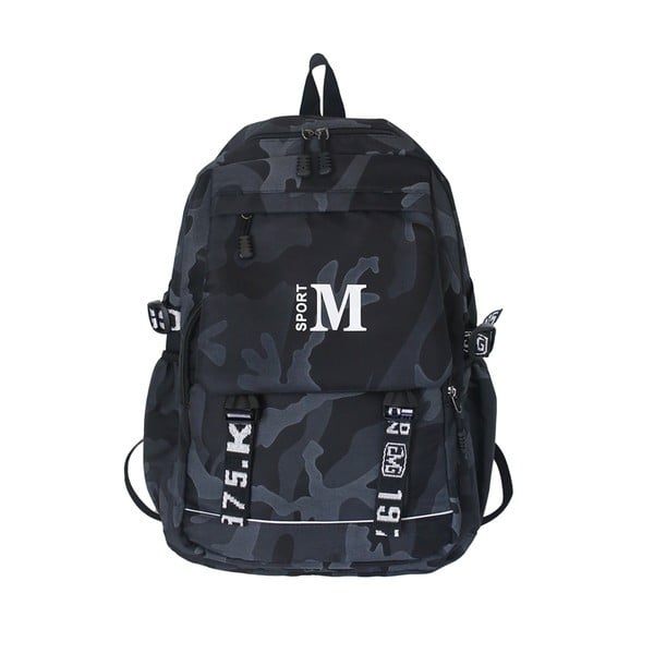 Pánsky plátený batoh so širokými popruhmi