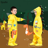 Detský pršiplášť s kresleným vzorom, roztomilý, s veľkým okrajom, reflexným pásikom, bezpečnostný, nepremokavý, študentský pončo, vonkajší, na nohu