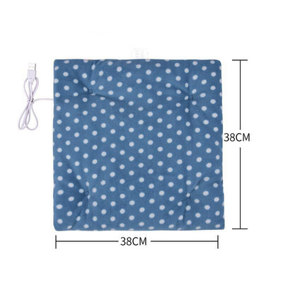 Karštas ruduo ir žiema šiltas USB elektrinis šildymas automobilio biuro kėdės šildymo kilimėlis buitinė pagalvėlė vairuotojas šildomas sėdynės pagalvėlė