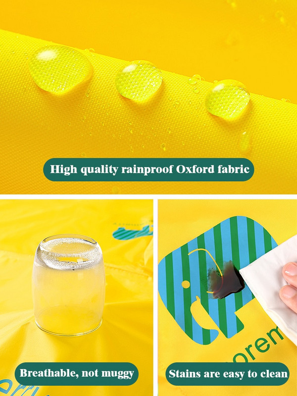 Nemokamas pristatymas Karštas išpardavimas vaikams lietpaltis vaikams berniukams mergaičių vandeniui atsparus kombinezonas su gobtuvu animacinių filmų dinozaurų kūdikių drabužiai nuo lietaus ir kelnės