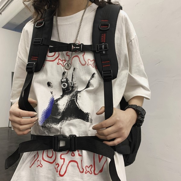 Veliki muški ruksak s plastičnim kopčama