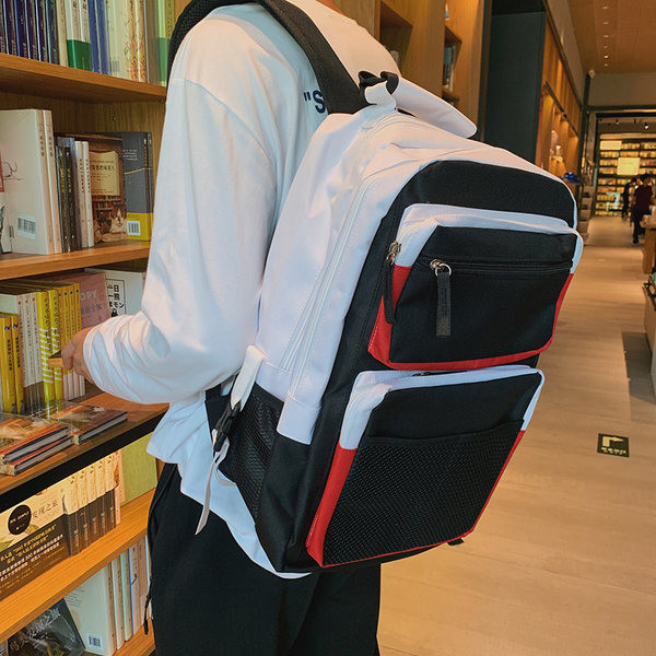 Pánsky batoh so sieťovinou a veľkým vreckom