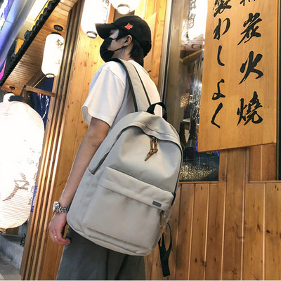 Pánsky plátený batoh so širokými popruhmi - tri farby