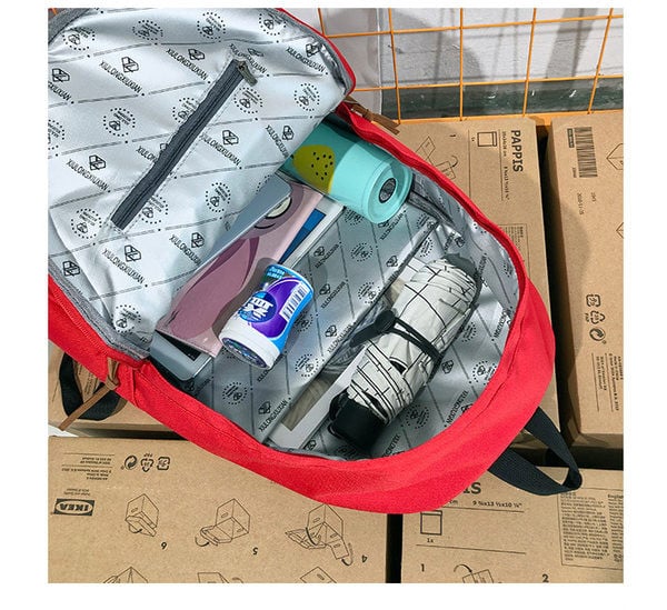 Pánsky plátený batoh so širokými popruhmi - tri farby