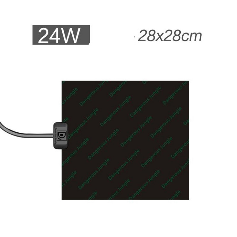 Naminių gyvūnėlių šildymo kilimėlis vandeniui atsparus elektrinis patalpų šildymo kilimėlis vėžliams driežams, varlėms ir kitiems ropliams Pastovi temperatūra 40 ℃
