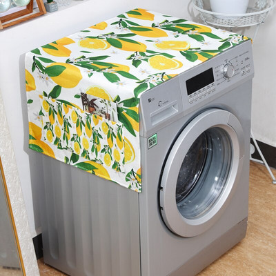 Green Leaf Nordic Navlaka za perilicu rublja Tropska biljka Cvjetna perilica rublja Poklopac za prašinu Pećnica Zaštita za hladnjak za mikrovalnu pećnicu