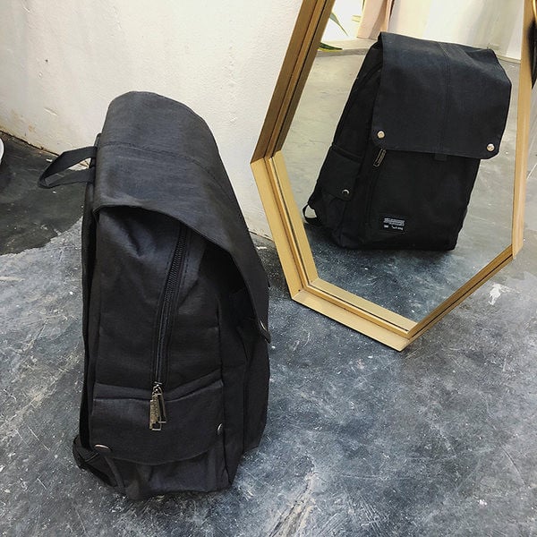 Pánsky čierny batoh s veľkou kapacitou