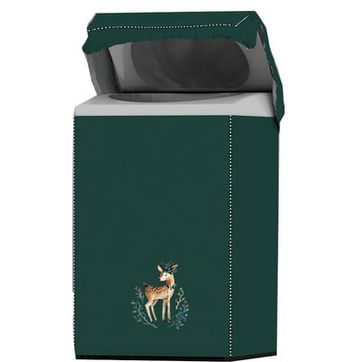 SRYSJS Kryt práčky Hrúbka Vodotesný Strieborný povlak Látka Prací plášť Anti-UV Domáce potreby