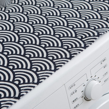 Органайзер за съхранение на пералня в японски стил Прахови капаци Капак за пералня Уред Водоустойчив протектор Палто Калъф Организация