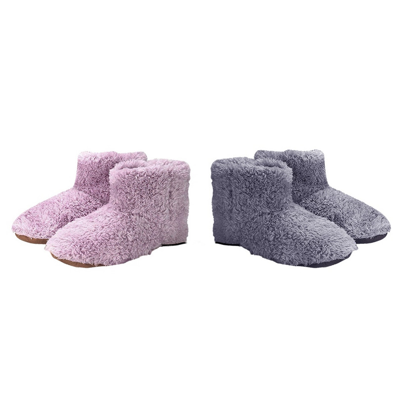 Nabíjanie cez USB Elektrické vykurovanie Topánok Vreckový ohrievač Rýchly výkon Ohrievač nôh Unisex Pánske Dámske Topánky Prateľné Mäkké Plyšové Zimné Topánky