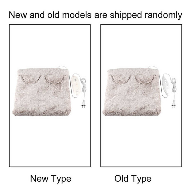 Elektrický ohrievač nôh, flanelová vyhrievacia podložka, vankúš na nohy, ruky a telo (Rosy), elektrický vyhrievací vankúš na nohy