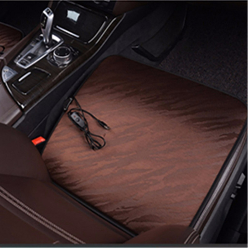 USB autófűtő párna téli autószőnyeg autós univerzális ülés elektromos fűtés üléspárna 12V autós vastagító elektromos fűtőbetét