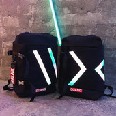 Pánsky veľký batoh s reflexnými prúžkami