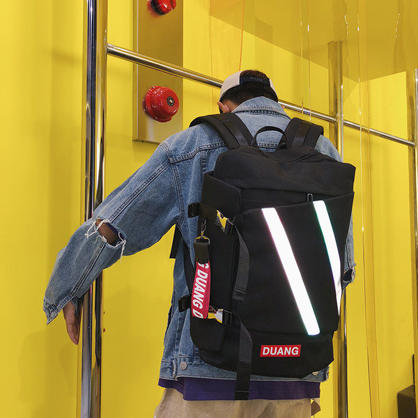 Pánsky veľký batoh s reflexnými prúžkami