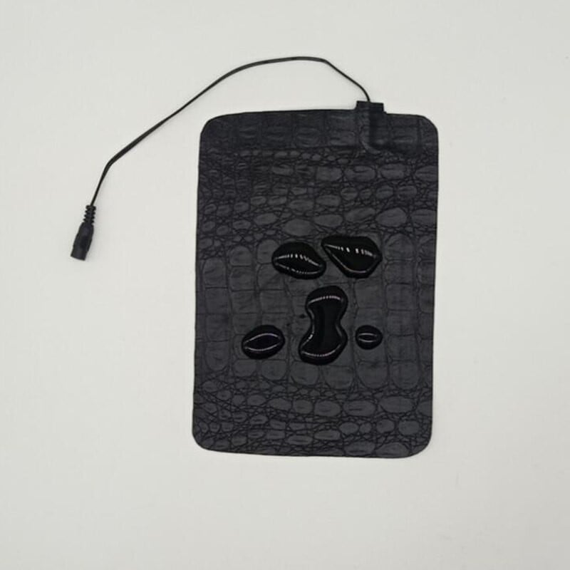 Elektrinis šildymo padas PU odinis krokodilo raštas USB Šildomas Šildomas kilimėlis katės šuns kaklui Nugarai 3 režimai, reguliuojama temperatūra