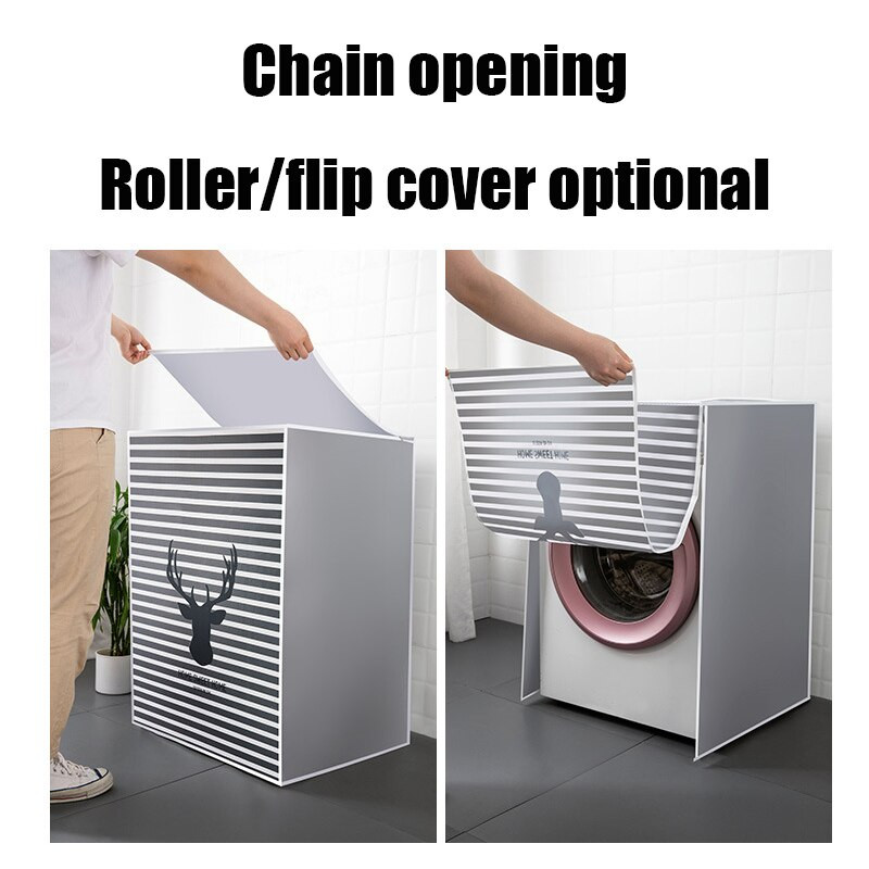 Vandeniui atsparus dėklas nuo dulkių, skirtas skalbimo mašinai „Pulsator“ iš viršaus įkraunamos priekinės skalbimo mašinos dangtis būgninei skalbimo mašinai