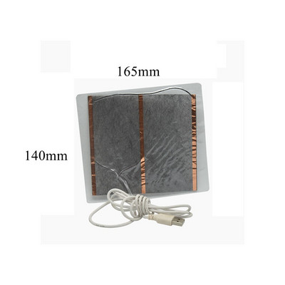 5V USB Električni grijaći film Jastučić Termalna karbonska vlakna Daleki infracrveni grijač Omotač Jakna za kućne ljubimce Prsluk Rukavice Čarape Hlače Remeni Odjeća