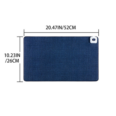 Toplinska podloga Vodootporna pamučna podloga za prikaz temperature Grijanje Podloga za miša Održava toplinu Podloga za stol Grijanje Uredski stol Prevelika zima