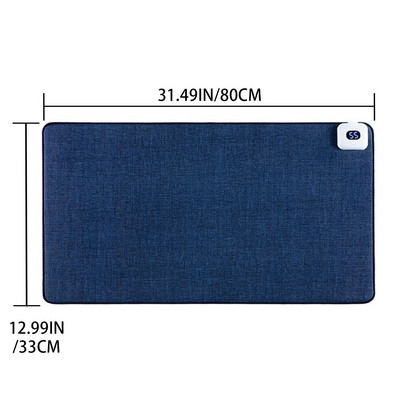 Toplinska podloga Vodootporna pamučna podloga za prikaz temperature Grijanje Podloga za miša Održava toplinu Podloga za stol Grijanje Uredski stol Prevelika zima