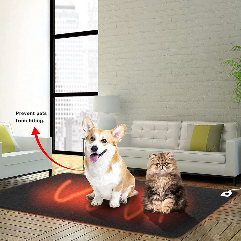 Toplinska podloga Vodootporna pamučna podloga za prikaz temperature Grijanje Podloga za miša Održava toplinu Podloga za stol Grijanje Uredski stol Prevelika zima