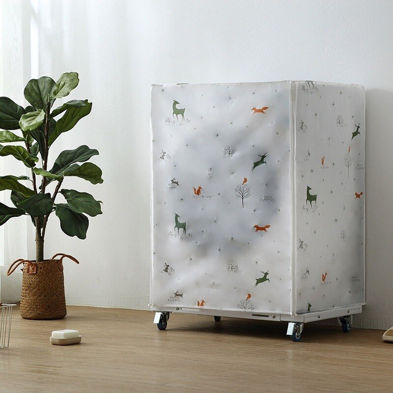 Russian Oversea Keep Cleaning Perilica rublja Poklopac za prašinu Prednja otvorena vodootporna životinjska višebojna jakna za čišćenje doma 87 x 58 cm