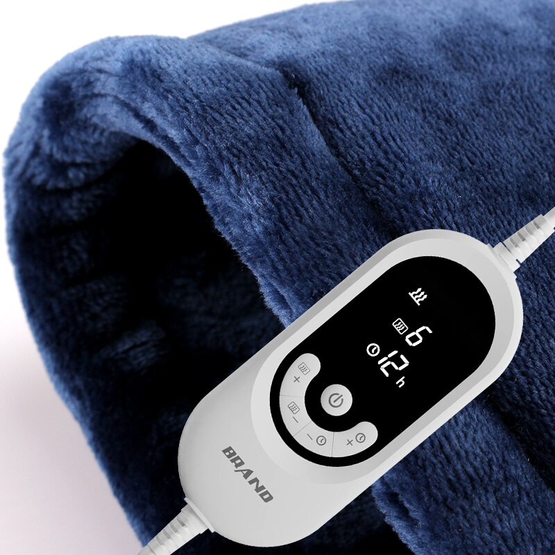 Elektrická vyhrievacia podložka na chrbát s infračervenou terapiou pre bolesti a napätie svalov 110V/220V so štyrmi druhmi zástrčiek