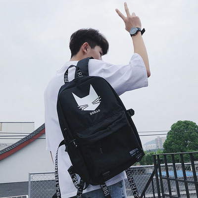 Viacpriehradkový plátený batoh pre mužov