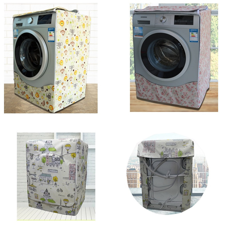 SRYSJS Cartoon αδιάβροχο κάλυμμα στεγνωτηρίου ρούχων αντηλιακό κάλυμμα Passprot με επίστρωση ασημένια θήκη προστασίας