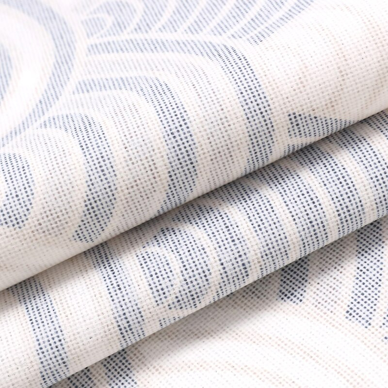 Lino spauda Retro japoniškos bangos dulkėms atsparus dangtis skalbimo mašinos dangtis šaldytuvas, gėlė, apsauga nuo dulkių mikrobangų krosnelės dangtis