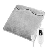 Prenosné elektrické vyhrievané ohrievače nôh 100V – 240V, 60W, vyhrievacia podložka, 6 úrovní s časovačom, mikroplyšový poťah, umývateľný, US/EU