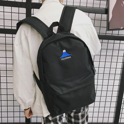 Vászon hátizsák széles pántokkal férfiaknak