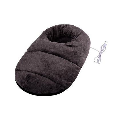 Ohrievač nôh USB elektrický ohrievač nôh zimný mäkký flanelový kryt na nohy vyhrievacia podložka papuče kreatívne teplé topánky do domácej kancelárie