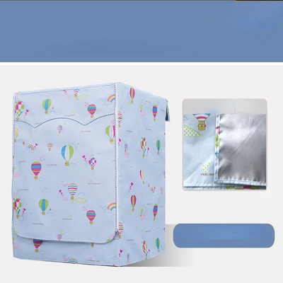 Κάλυμμα πλυντηρίου ρούχων Προστατευτικό ύφασμα Oxford αδιάβροχο μπροστινό κάλυμμα στεγνωτηρίου ρούχων αντηλιακό κάλυμμα πλυντηρίου ασημένιο κάλυμμα προστασίας από τη σκόνη