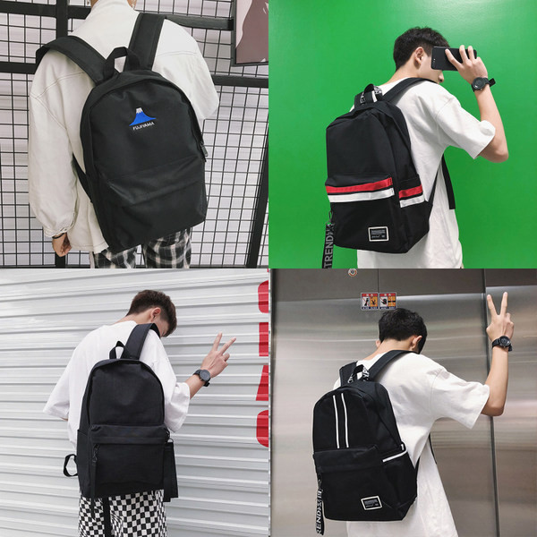 Pánsky batoh v čiernej farbe