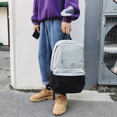 Pánsky batoh v čiernej farbe - s nápisom