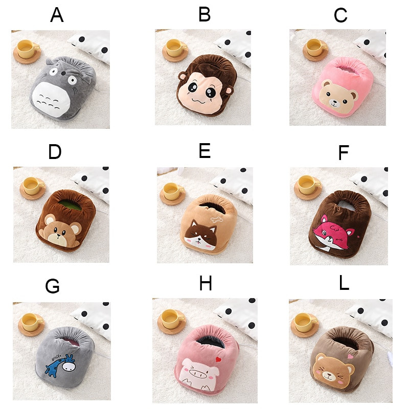 220v Električni topli grijač za stopala Toplije cipele za stopala Toplije električne grijaće papuče Topli dlakavi jastuk za stopala