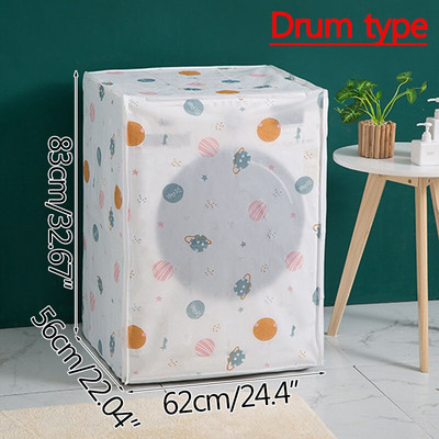 PEVA Vodootporna navlaka za perilicu rublja Kupaonski dodaci Kućanski automatski pulsator Vrsta bubnja Patent zatvarač Navlaka za prašinu