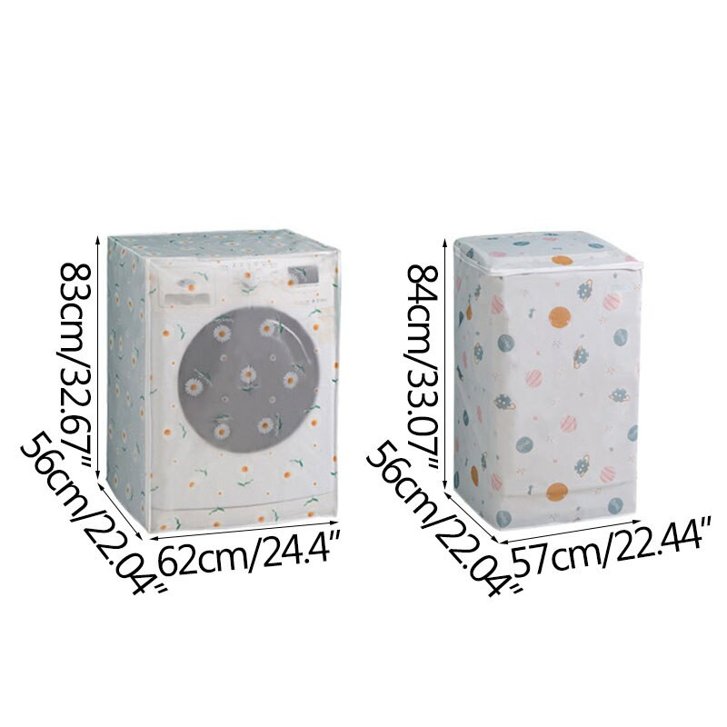 PEVA Vodootporna navlaka za perilicu rublja Kupaonski dodaci Kućanski automatski pulsator Vrsta bubnja Patent zatvarač Navlaka za prašinu