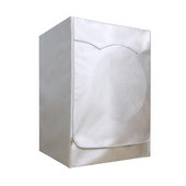 Oksfordo skalbimo mašinos dulkių dangtelis su užtrauktuku, vandeniui atsparus apsauginis dangtelis, skirtas visiškai automatinei ritininei skalbimo mašinai