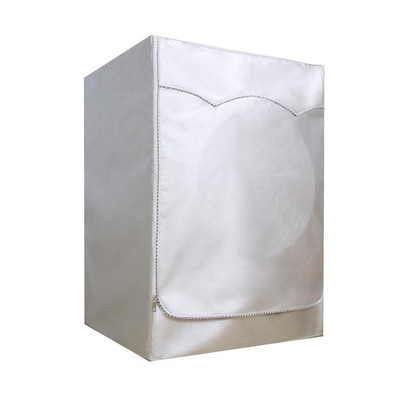 Oksfordo skalbimo mašinos dulkių dangtelis su užtrauktuku, vandeniui atsparus apsauginis dangtelis, skirtas visiškai automatinei ritininei skalbimo mašinai