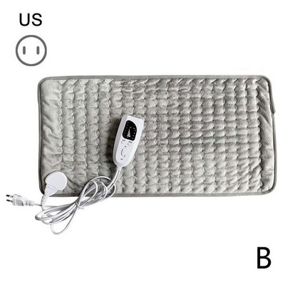 Zimná elektrická vyhrievacia podložka s 6 nastaviteľnými teplotnými úrovňami, domáca spálňa, spacia podložka, krk, chrbát, rameno, vyhrievacia podložka, úľava od bolesti