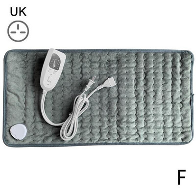 Zimná elektrická vyhrievacia podložka s 6 nastaviteľnými teplotnými úrovňami, domáca spálňa, spacia podložka, krk, chrbát, rameno, vyhrievacia podložka, úľava od bolesti