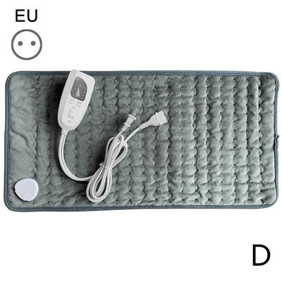 Zimná elektrická vyhrievacia podložka s 6 nastaviteľnými teplotnými úrovňami, domáca spálňa, spacia podložka, krk, chrbát, rameno, vyhrievacia podložka, úľava od bolesti