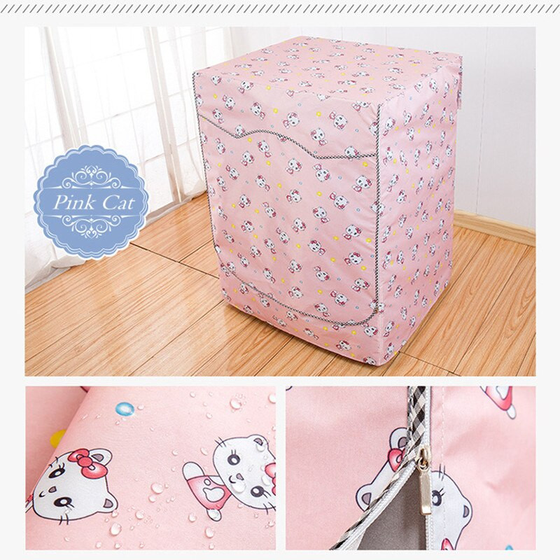 Kryt na práčku z polyesterových vlákien, vodotesný, kryt na sušičku bielizne s predným plnením, opaľovací krém, strieborný povlak, prachotesný kryt