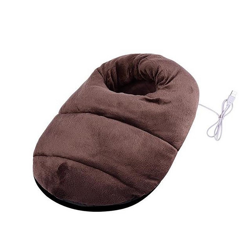 Vyhrievané nohy Teplé papuče USB ohrievač nôh topánky Elektrické vyhrievané papuče pre domáce cestovanie kanceláriu Teplý kryt nôh Vyhrievacia podložka na nohy