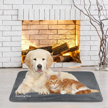 2023 Νέα κουβέρτα θέρμανσης για σκύλους Ηλεκτρικά θερμαινόμενα μαξιλαράκια για μικρόσωμους μεσαίους σκύλους Γάτες Ρυθμιζόμενη θέρμανση για σκύλους χαλάκι για κατοικίδια