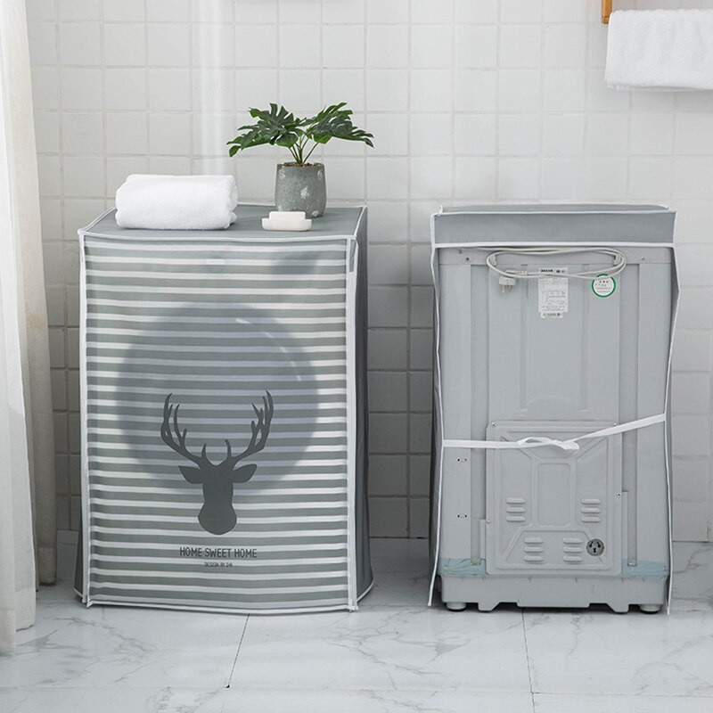 A legújabb Pulsator dobos mosógép borító rajzfilm nyomtatott vízálló tok porvédő fényvédő mosógép huzatokhoz