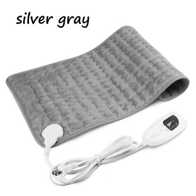6 režimov Elektrický vyhrievací vankúš na úľavu od bolesti brucha, pása a chrbta Zimná ohrievacia podložka s rýchlou tepelnou izoláciou a zástrčkou EU/US
